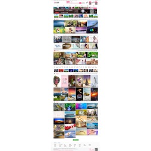 无后台版壁纸网站源码来了!+