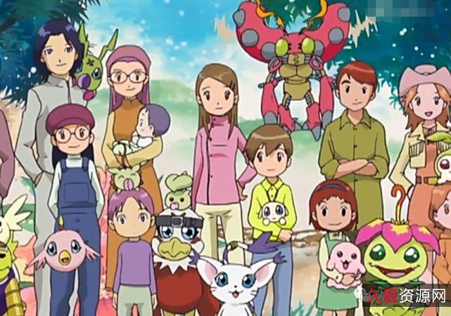 经典动画剧《数码宝贝(1999)五季全》：充满奇幻色彩的冒险之旅