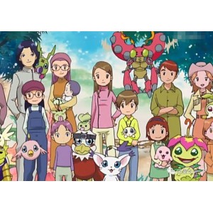 经典动画剧《数码宝贝(1999)五季全》：充满奇幻色彩的冒险之旅