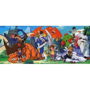 经典动画剧《数码宝贝(1999)五季全》：充满奇幻色彩的冒险之旅