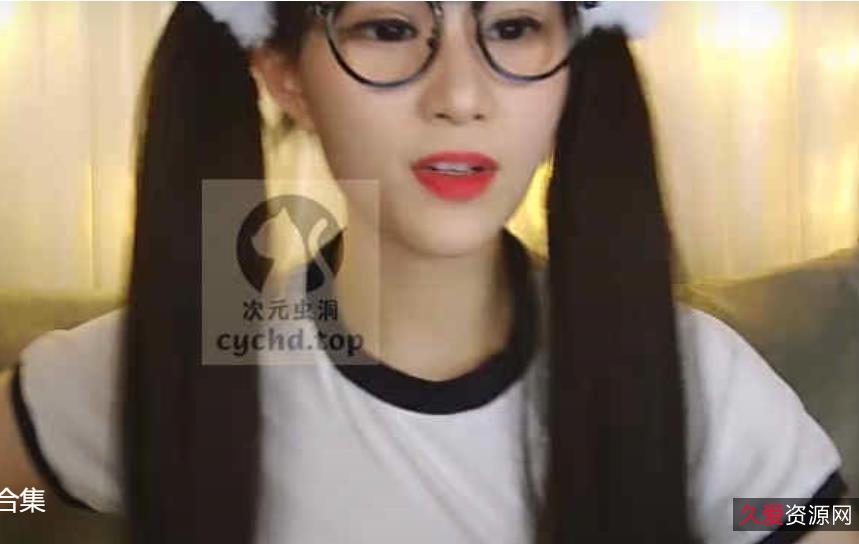 双马尾可爱萌妹BES7F主播风格发型