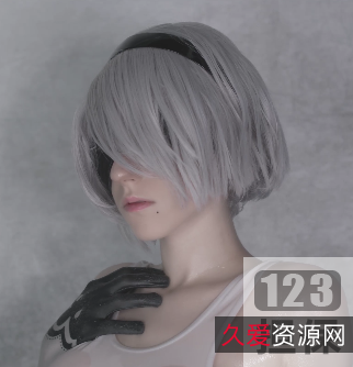 YoRHaNo.2TypeB超高清同人视频:真人CG皮肤油亮放大汗毛,身材双龙出海,完美还原宅男梦想!