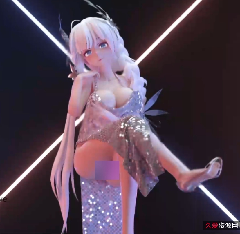 MMD二次元大摆锤phuthon热舞视频5V+660M百度盘