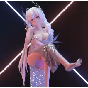 MMD二次元大摆锤phuthon热舞视频5V+660M百度盘