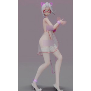 独特魅力：弱音mmd视频合集，9V舞姿优美