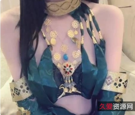 女神安安老师Cos迦南男演员心旷神怡橘红色语音逗趣