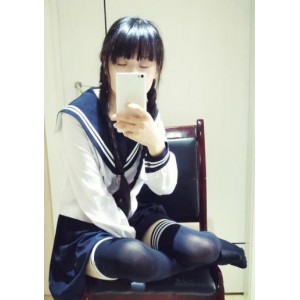 1.3G视频合集清纯妹子西尔酱cos水手服诱惑，美腿黑丝奶控全收录