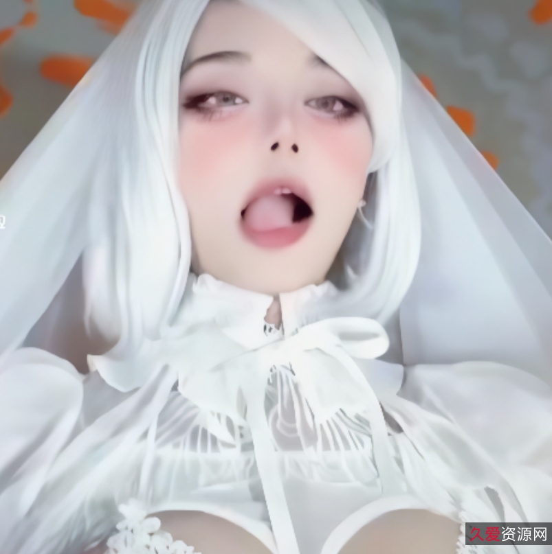 御梦子与尤尔哈2B神秘互动，AI增强清晰画面，视频大小2.15G