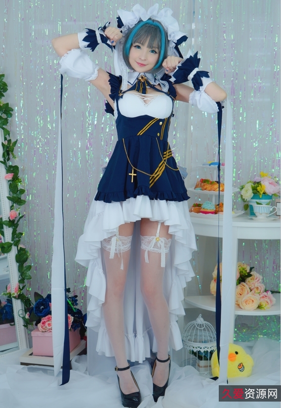 碧蓝航线柴郡:三次元魔法少女放飞自我嘴艺,打奶炮30P1V1.1GB