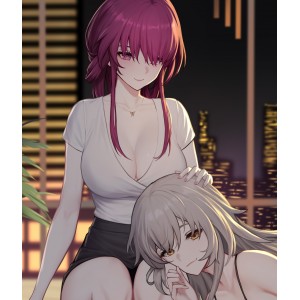 云开明画集：星穹铁道同人作品，付费图集+动态版壁纸，共221P/28V/2G