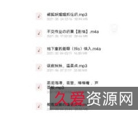 2.07G骚气仙姬AS梦R音频合集虎牙1部