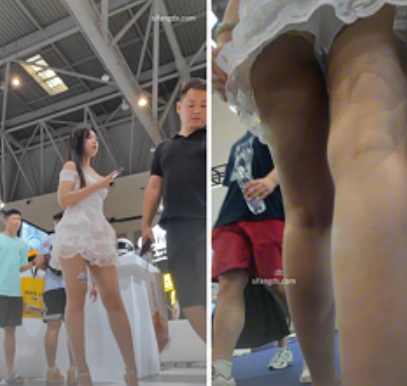 抄底CSCD展会模特礼仪系列10V1.6GB白透大灯