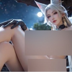 墨迹荤素飞霄同人图集265P国漫女神星铁系列647M水墨画风